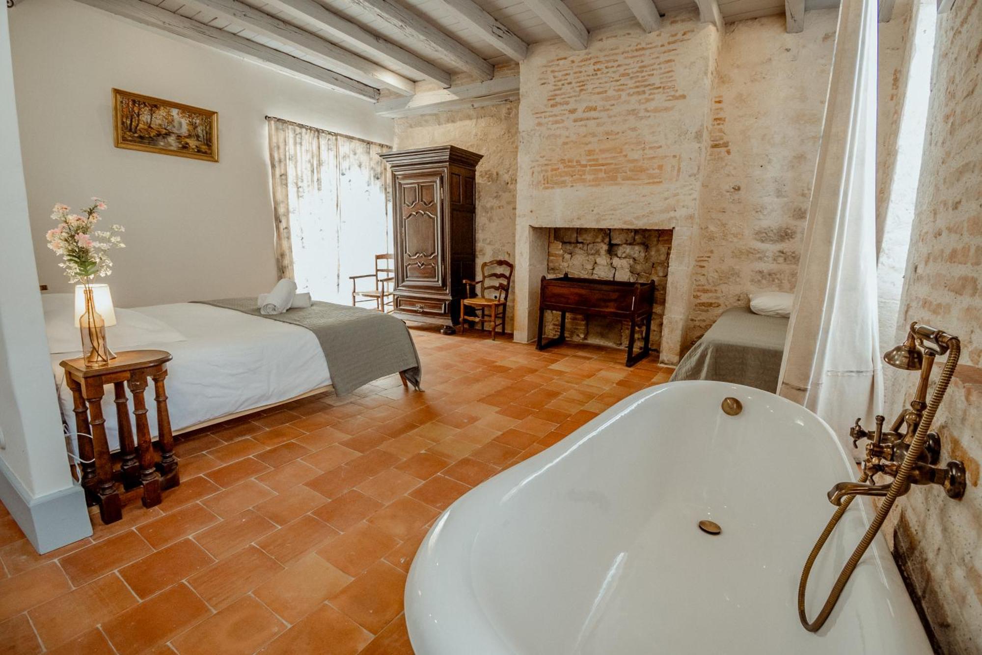 La Chambre Bleue Lauzerte Exterior foto